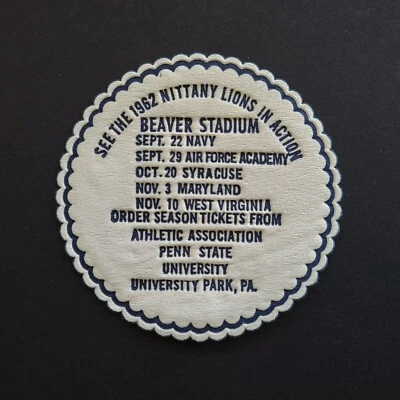 Penn State Nittany Lions Coasters 1962: Royal Catch-All Coasters Coatesville, Pensilvania Foto 1 de 2