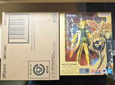 Bandai SHF S.H.Figuarts Naruto Uzumaki (Kurama Link) Courageous Strength That B - Image 1 of 4