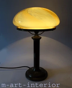 Art Deco Leselampe, PILZ-LAMPE, Tischleuchte, Mushroom Table Lamp, 1920-1940 - Bild 1 von 12
