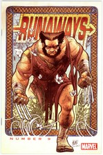 Runaways (2008) #9B NM- Wolverine Art Variant