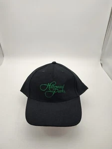 Vintage Hollywood Park-Horse Racing Black/Green Adjustable Hat-Cotton-BRAND NEW - Picture 1 of 6