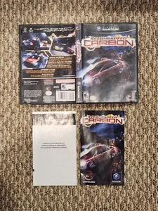Need for Speed: Carbon CASE + MANUAL | NO GAME (Nintendo GameCube) - Picture 1 of 1