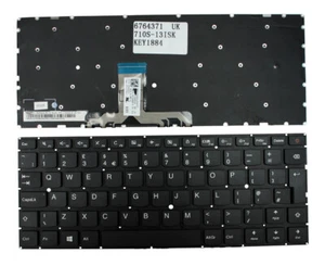 Lenovo SN20K82323 Black UK Layout Replacement Laptop Keyboard - Picture 1 of 1