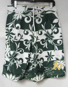 Oakland Athletics Men's Size 34" Swim Trunks/Board Shorts C1 5155 - Picture 1 of 3