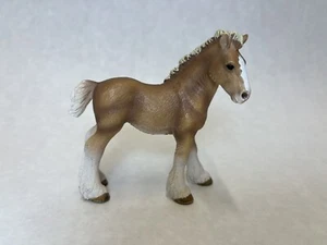 Schleich Clydesdale Fohlen Baby Pferd Tier Figur 2009 Rentner 13671 Arbeitstier - Bild 1 von 16