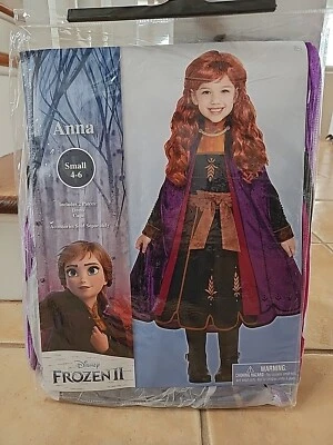 Disfraz Princesa Anna Disney Frozen 2 Pequeño 4-6 Foto 1 de 4