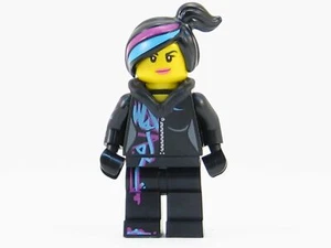 LEGO The Lego Movie Wyldstyle Ponytail Hair Girl Minifigure - Picture 1 of 4