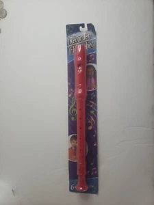 Musical Recorder In Bright Red! - Picture 1 of 3