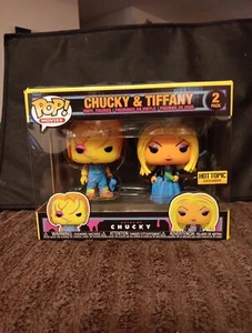 Funko Pop - Chucky and Tiffany Hot Topic Exclusive 2 Pack - Picture 1 of 1