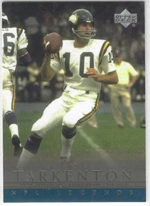 2000 Upper Deck Legends #37 Fran Tarkenton Minnesota Vikings Georgia HOF - Picture 1 of 1