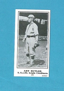 1915 M101-5 The Sporting News Reprint #21 Art Butler (St. Louis Cardinals) - Picture 1 of 1