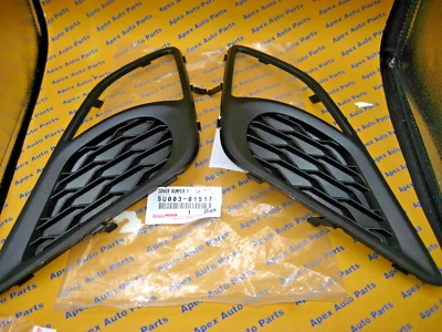 Scion FR-S Left and Right Front Bumper Hole Cover Cap Genuine OEM 2013-2016 - Image 1 of 3