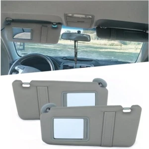 For Toyota Camry 2007-2011 Pair Sun Visor Left & Right Side Without Sunroof Gray - Picture 1 of 18