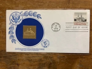 1979 Cathedral of the Assumption First Day Issue 15ct Cover With Gold Replica St - Picture 1 of 2