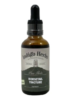 INDIGO HERBS, GLASTONBURY Horsetail Tincture - 50ml & 100ml - Indigo Herbs