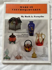 Made in Czechoslovakia Ruth Forsyth Glass Reference Book Free Ship - Picture 1 of 4