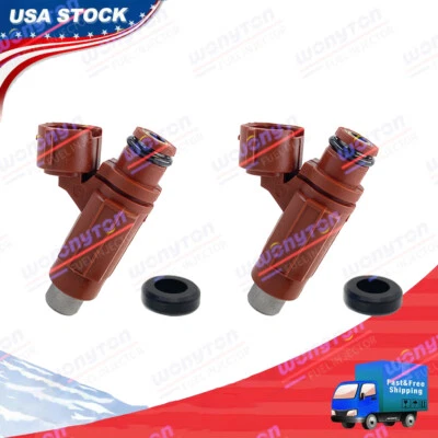 2Pcs Fuel Injectors 3007-052 For Arctic Cat Sno Pro 500 F5 CF5 ZR 4000 2004-2017 - Image 1 of 4