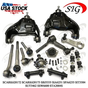 Kit de extremo de barra de amarre de brazo de control de suspensión delantera de 14 piezas para GMC Sonoma 1998-2004 4x4 - Imagen 1 de 8