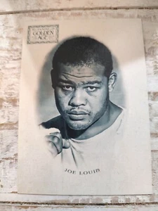 2014 Joe Louis Panini Golden Age #1 Fan Craze Art Series Insert - Picture 1 of 2