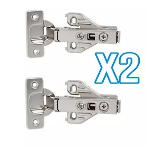 Decobasics SH-ABC Cabinet Hinges 300464 Full Overlay Soft Close 1 Pack of 2 - Picture 1 of 4
