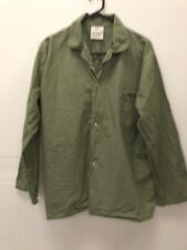 Vintage 1991 Australian Army Military Green Pyjama Shirt Genuine Uniform 95cm