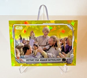 2024 Topps Cromo Zafiro Star Wars Victoria para Anakin #PR-9, Amarillo 14/75 - Imagen 1 de 4