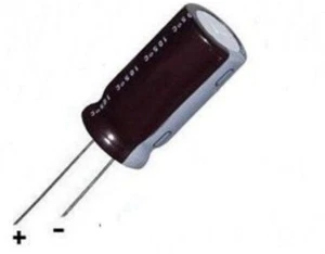 Elko 47µF 25V 47µF, 85°C, RM=2.5mm, Ø6.5mm x h11mm, Cosonic, 10St. - Bild 1 von 2