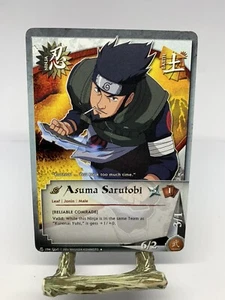 Tarjeta de salto Asuma Sarutobi 194 Naruto CCG rara Shonen - Imagen 1 de 4