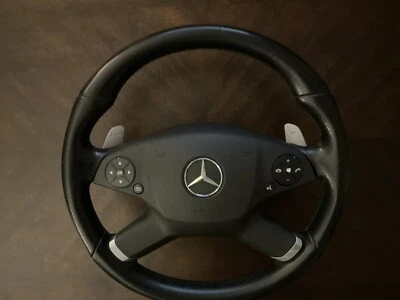MERCEDES BENZ  E63 AMG  2010 Leather Steering  Wheel Assembly - Image 1 of 4