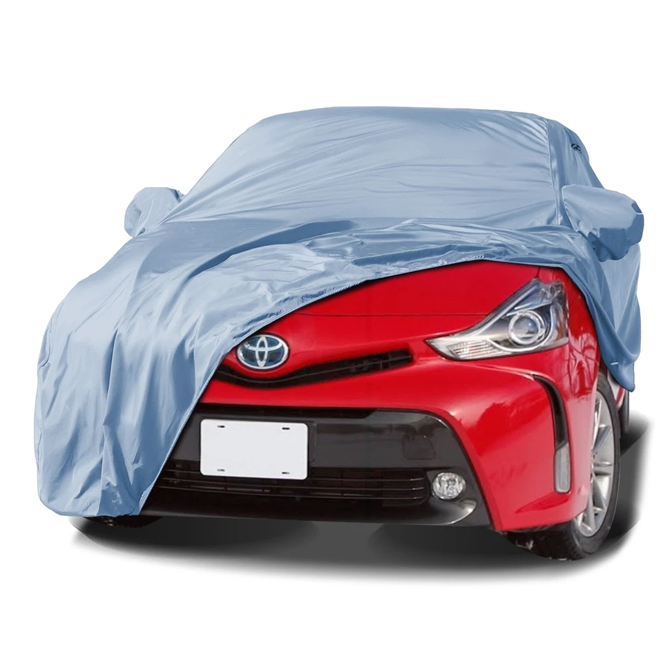 Cubierta de auto personalizada Toyota Prius V 2012-2018 - protección impermeable para todo tipo de clima Foto 1 de 4