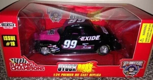 1/24  -  1/25 ( IT )  model of  a 1940 Ford coupe race car #99 stock rod - Picture 1 of 1