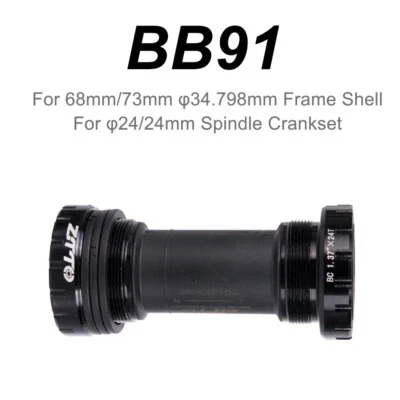 BSA Bottom Bracket 68mm 73 Thread Lock CERAMIC Bearing MTB Road Bike24mm 30 Axle - Image 1 of 4