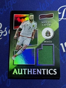 Camiseta deportiva Miguel Layun 2016-17 Panini Aficionado #A-LYN Authentics reliquia/199 - Imagen 1 de 2