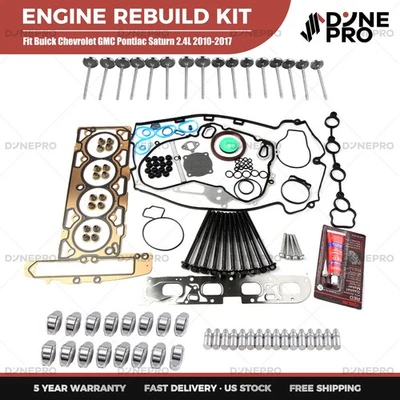 Engine Rebuild Valve Rocker Arms Lifters Gasket Bolt Kit for Chevrolet HHR 2.4L - Imagem 1 de 4