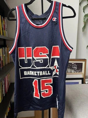 Magic Johnson Team USA Champion Jersey 1992 Olympics Dream Team Mens 40 (M) NBA - Image 1 of 4