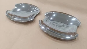 Cubierta cromada de manija de puerta para Mercedes R170 Clase SLK 1996-2004 2 piezas - Imagen 1 de 3