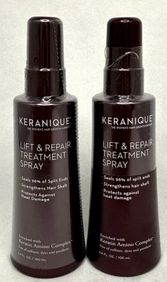 (2) Keranique Lift and Repair Women's Keratin Treatment Spray 3.4 oz ~ Sealed - Image 1 of 2