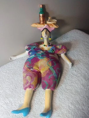 Muñeca Dama Personaje Porcelana Cerri Art Poupee De Colección con Etiqueta de Isabella France Foto 1 de 4