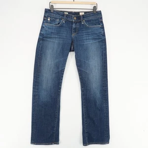 AG Adriano Goldschmied Tomboy Jeans Damen 27 Blau Relaxed Straight Leg - Bild 1 von 10