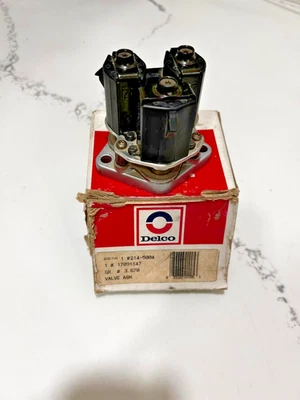 Válvula NOS GM 17091147, EGR 1988-1995 Buick Chevrolet Camaro Olds Pontiac NOVA - Imagem 1 de 4