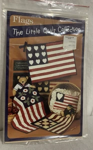 BANDERAS Little Quilt Collection LQC2 Americana EE. UU. Apliques De Colección 1994 tamaños varían - Imagen 1 de 2