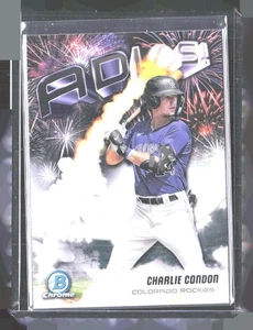 2025 Bowman Chrome #AD-16 Charlie Condon Adios - Bild 1 von 2
