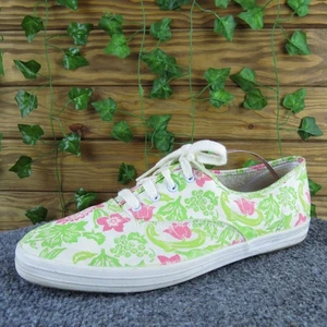 Tenis informales de lona con estampado floral Keds Original Champion para mujer talla 9 - Imagen 1 de 6