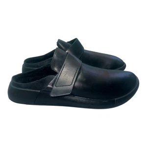 Ecco 2nd Cozmo Women’s Size US 12-12.5 Eu 43 Black Clog Slip On Shoes Sandals - Picture 1 of 7