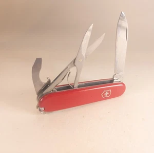 Vintage Victorinox Compact PLUS SCALES Schweizer Taschenmesser 91mm 1991-1992 rot - Bild 1 von 5
