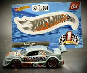 Coche de carreras de juguete Hot Wheels Amazoom Gray Mystery Models #1 Diecast 1:64 2025 abierto - Imagen 1 de 3