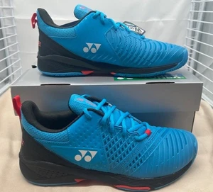 Yonex Sonicage 3 Power Cushion Tennis Shoes Blue/Black NIB - Size M8/W9.5 Wide - Picture 1 of 13