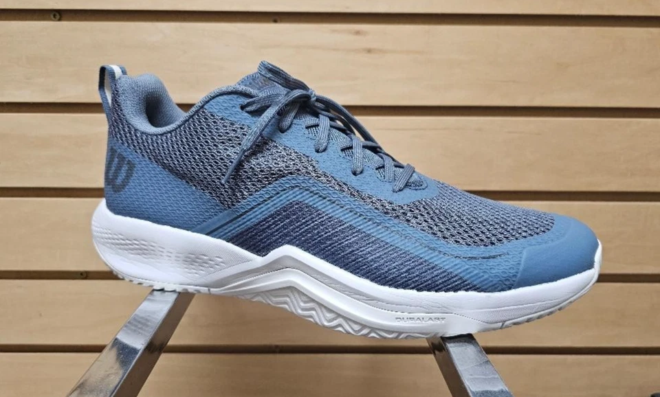 Zapatillas Tenis Wilson Rush Pro Lite IW Para Hombre Talla 11.5 - Nuevas-Azul/Blanco Foto 1 de 1