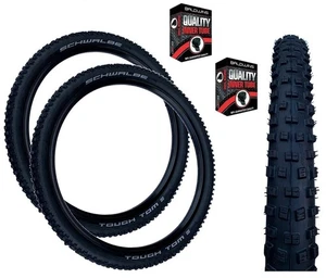 Schwalbe TOUGH TOM Mountain Bike MTB Chunky Off Road TYRE s TUBE s - Picture 1 of 17