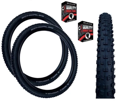 Schwalbe TOUGH TOM Mountain Bike MTB Chunky Off Road TYRE s TUBE s - image 1 of 4